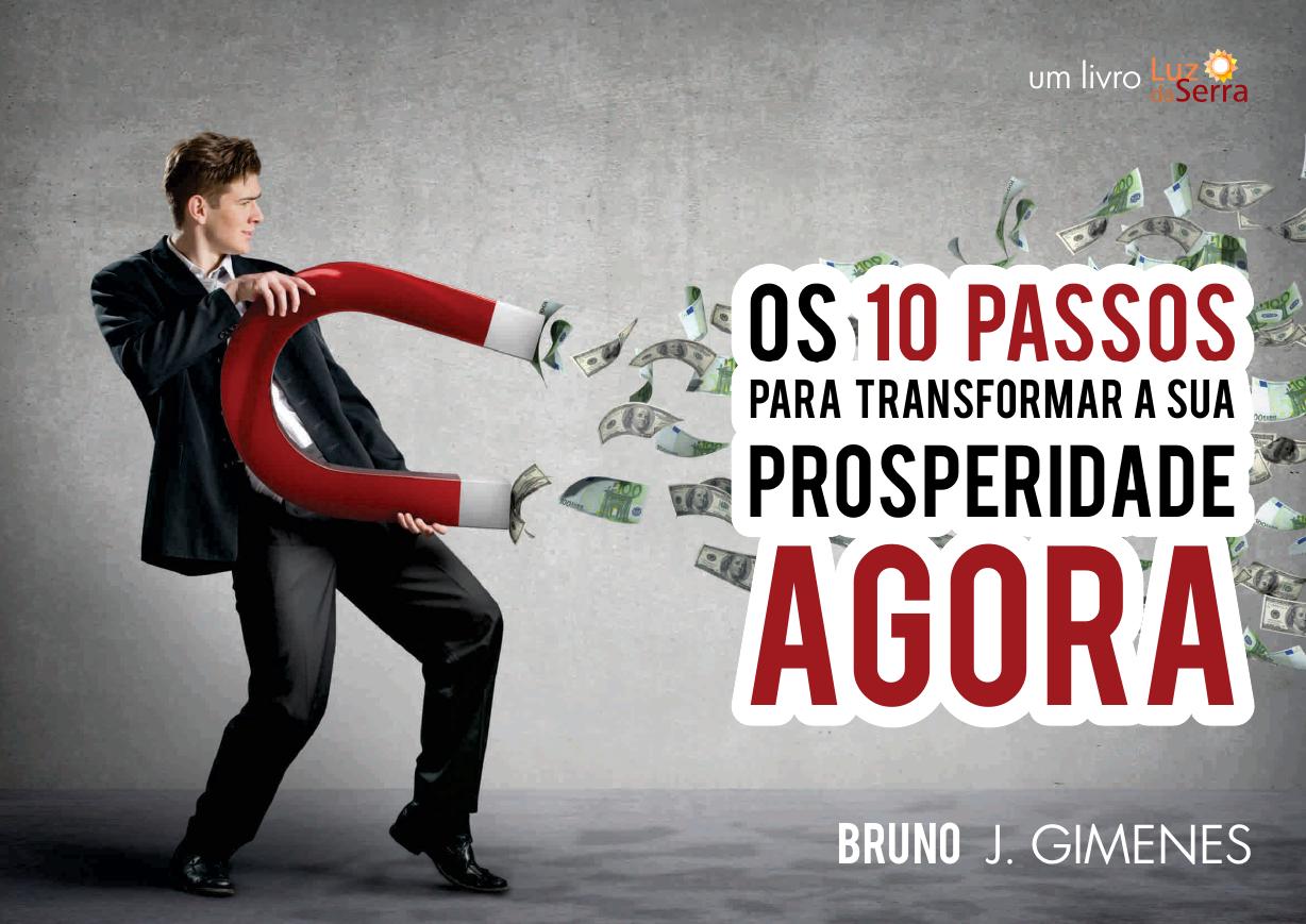 Capa de 10 Passos para Transformar a Sua Prosperidade