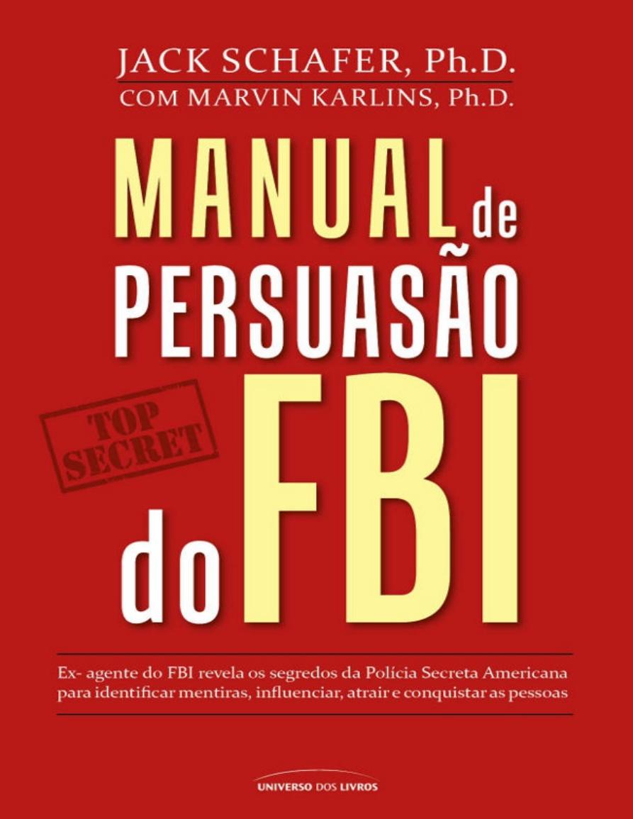 Capa de Manual da Persuasão do FBI
